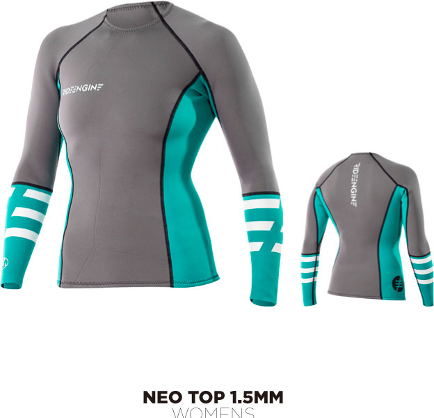 1.5mm Ride Engine Womens Neo Wetsuit Top 